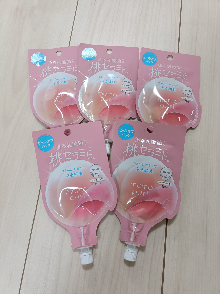 【新品・未使用】ピールオフパック　桃セラミド①