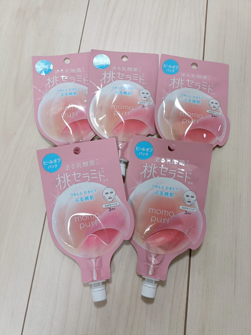 【新品・未使用】ピールオフパック 桃セラミド①