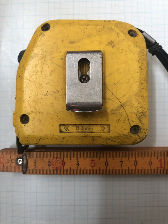 TAJIMA　タジマロック25  7.5m  尺目盛り付き　ヒビの写真2枚目