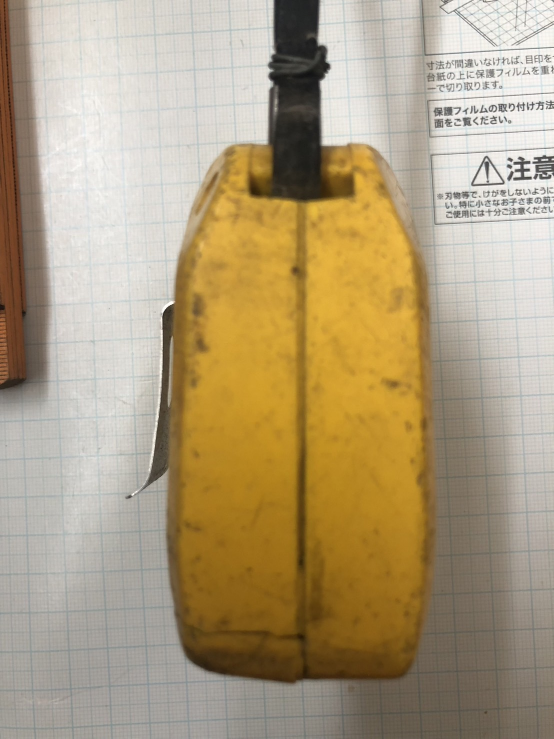 TAJIMA　タジマロック25  7.5m  尺目盛り付き　ヒビの写真4枚目