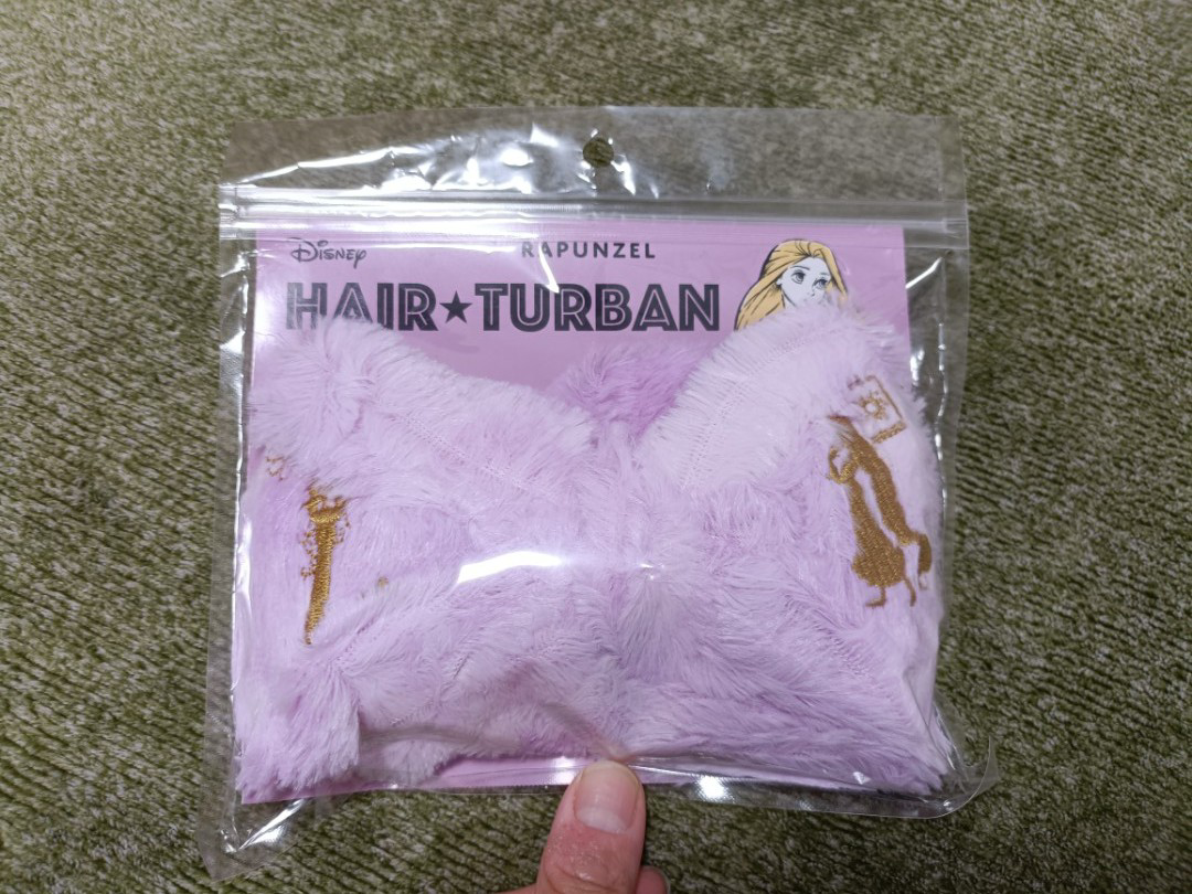 【新品未開封】ヘアターバン　ラプンツェル