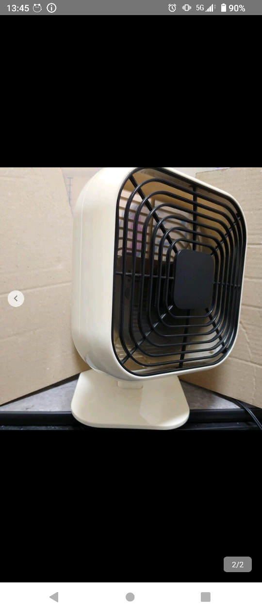 卓上扇風機の写真2枚目