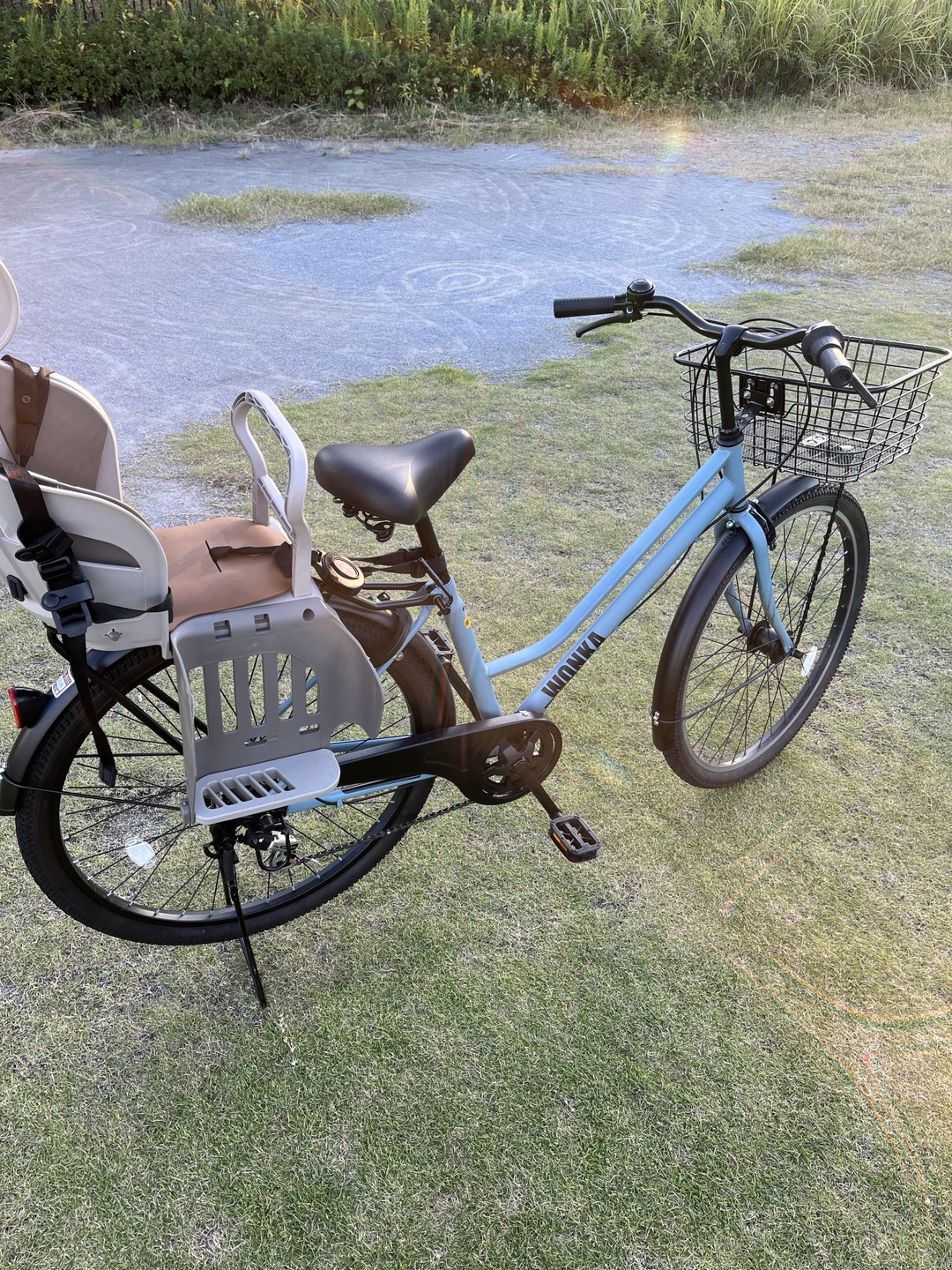 自転車販売 シティワンカー ブルーの写真2枚目
