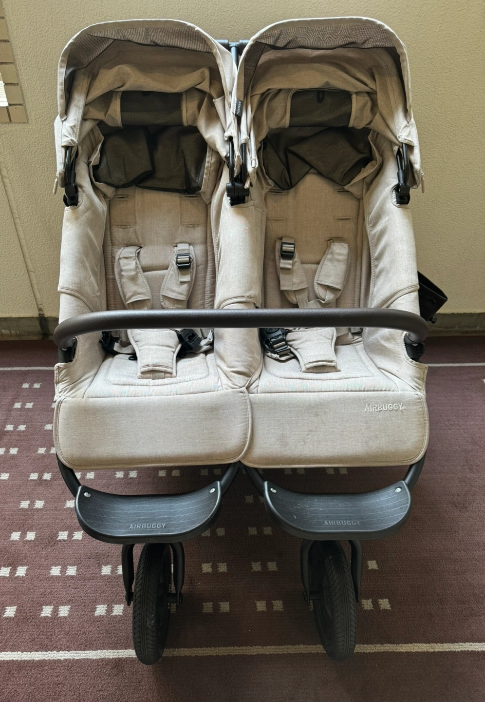 【エアバギー】ココダブル双子用ベビーカーの写真2枚目