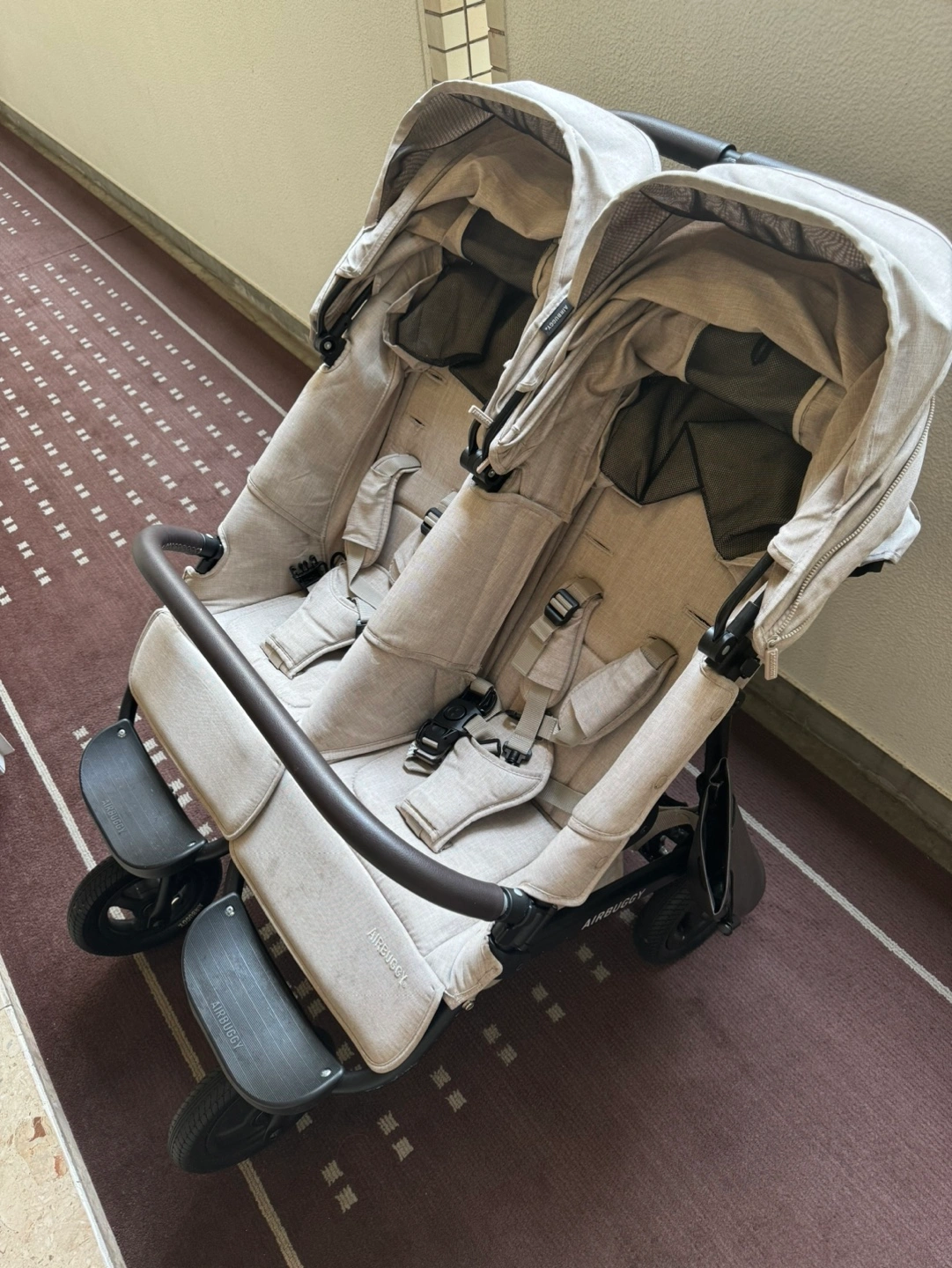 【エアバギー】ココダブル双子用ベビーカーの写真3枚目