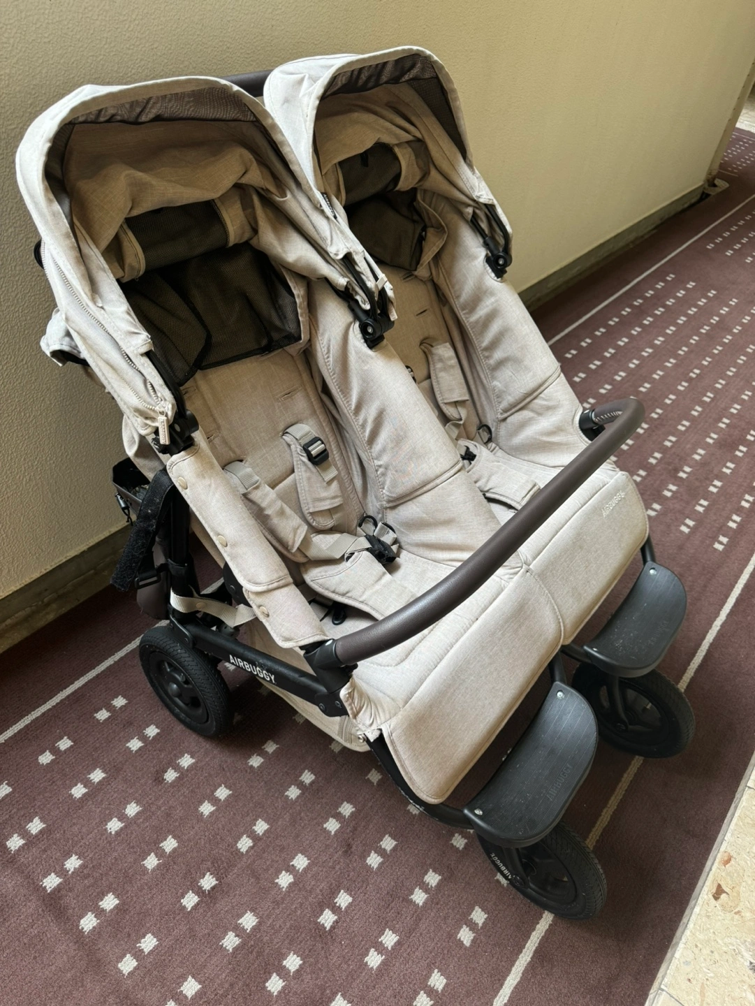 【エアバギー】ココダブル双子用ベビーカーの写真4枚目