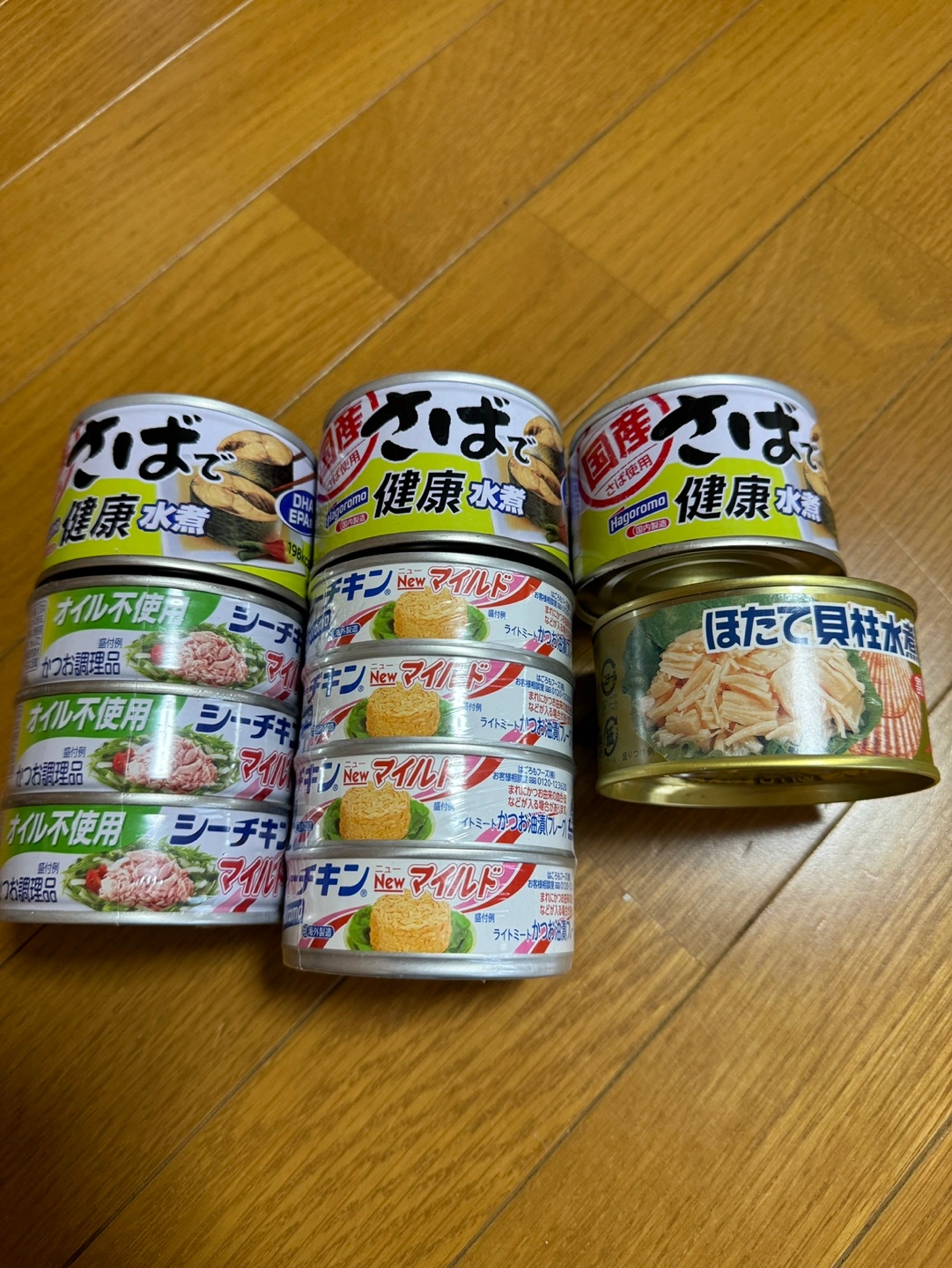 缶詰めセット ツナ サバ ホタテ 期限バラバラ
