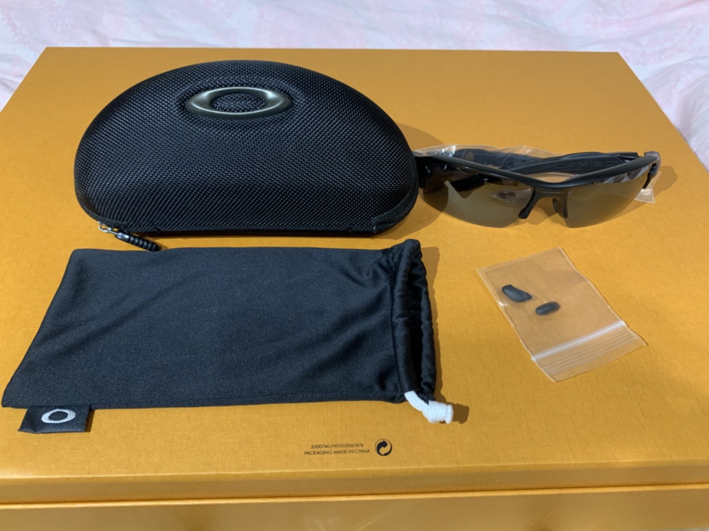 【美品】OAKLEYスポーツサングラス　ゴルフ