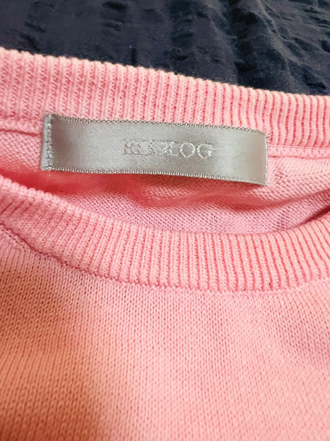 RAGROG ラグログ ニット ピンク メンズ サイズMの写真2枚目