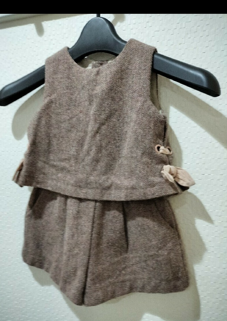 ZARA  Baby Girl 女児　ベビー　カバーオール　キュロット　服