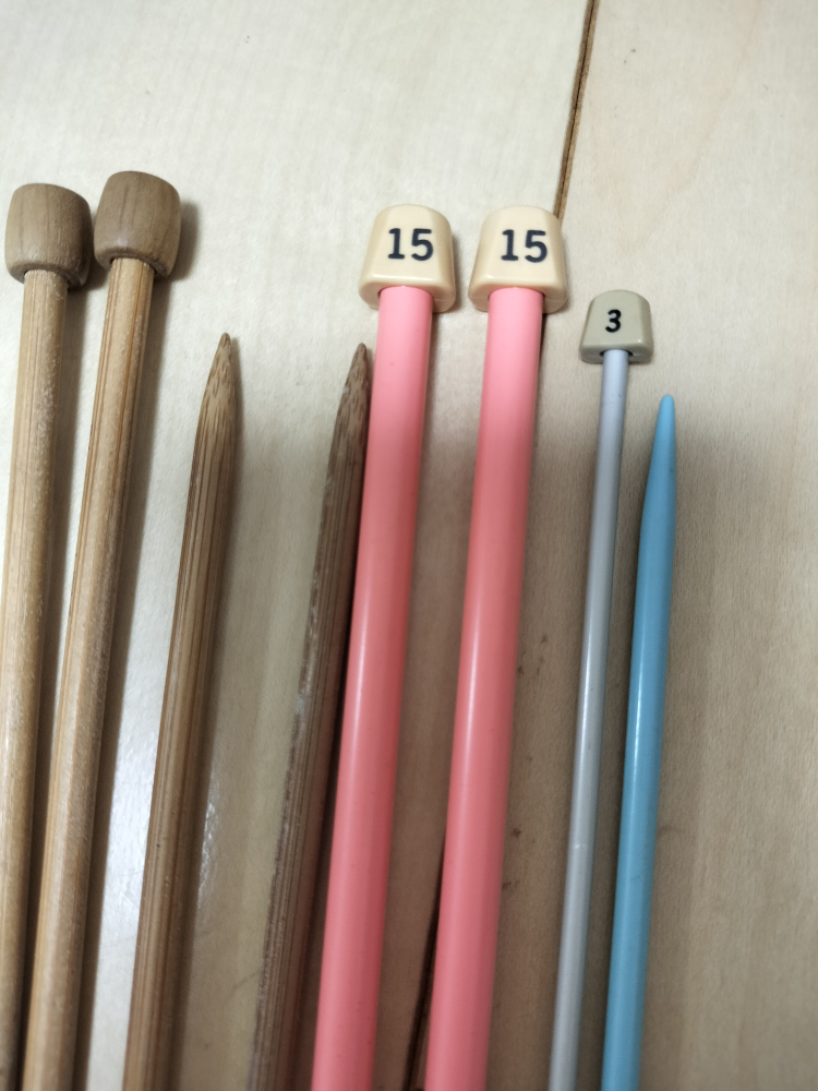 編み棒　ハンドメイド　の写真2枚目