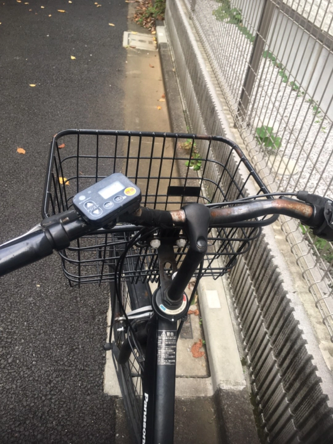 panasonic電動アシスト自転車の写真2枚目