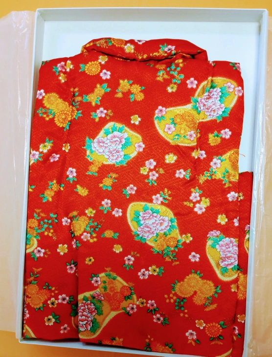 取引完了しました【 新品☆未使用品 】 被布 七五三 初節句 ひな祭り お正月 3歳の写真3枚目