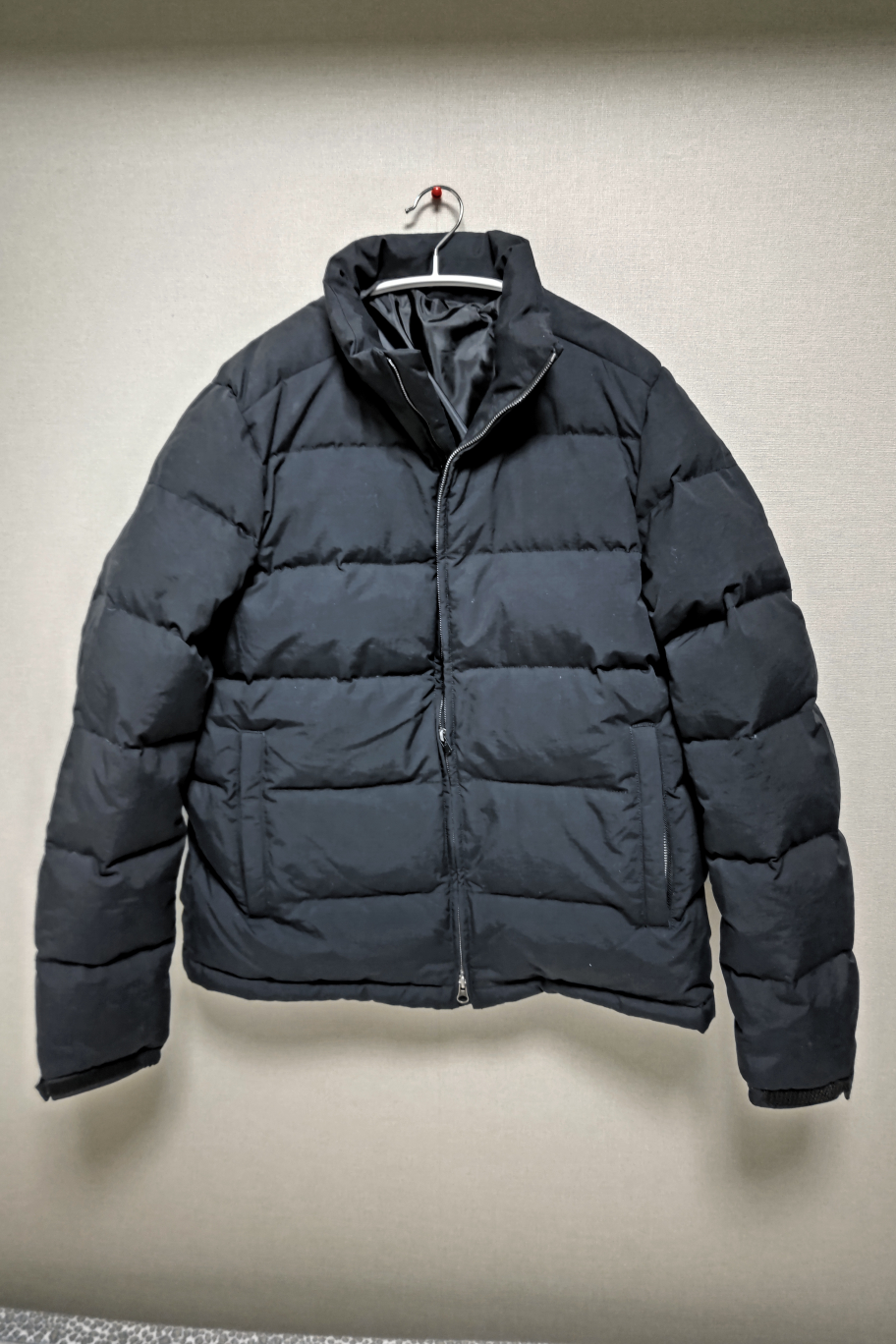 新品 メンズ ダウンジャケット  黒  M