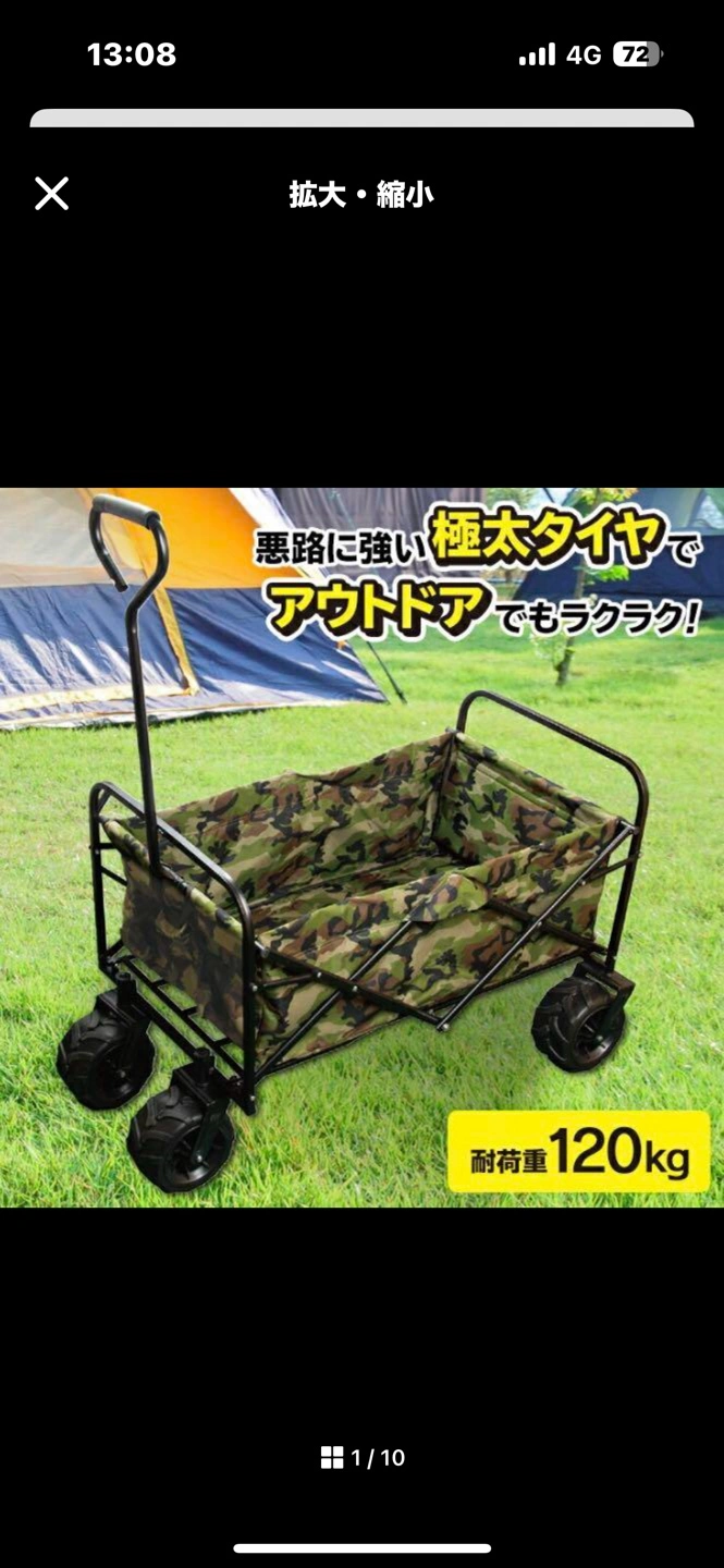 ご近所さん様 専用 キャリーワゴンの写真7枚目