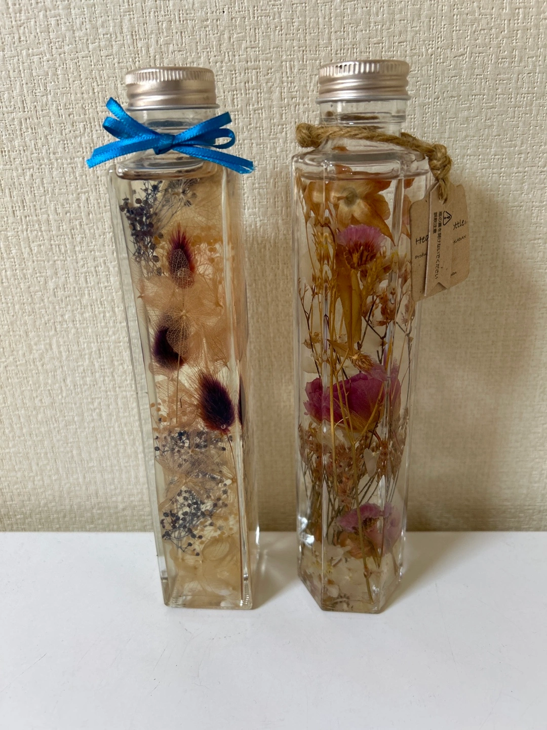 日比谷花壇 ハーバリウム2本セット