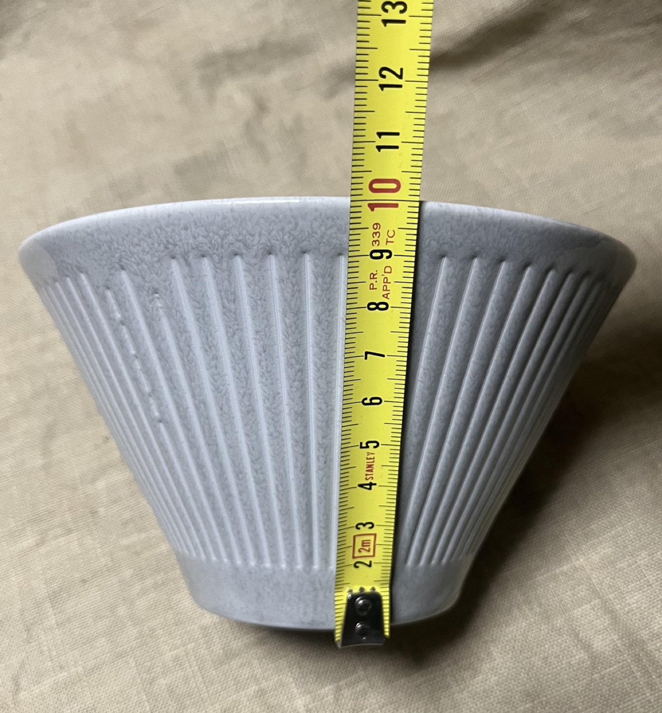 グレーの深皿 丼17cm  6個
