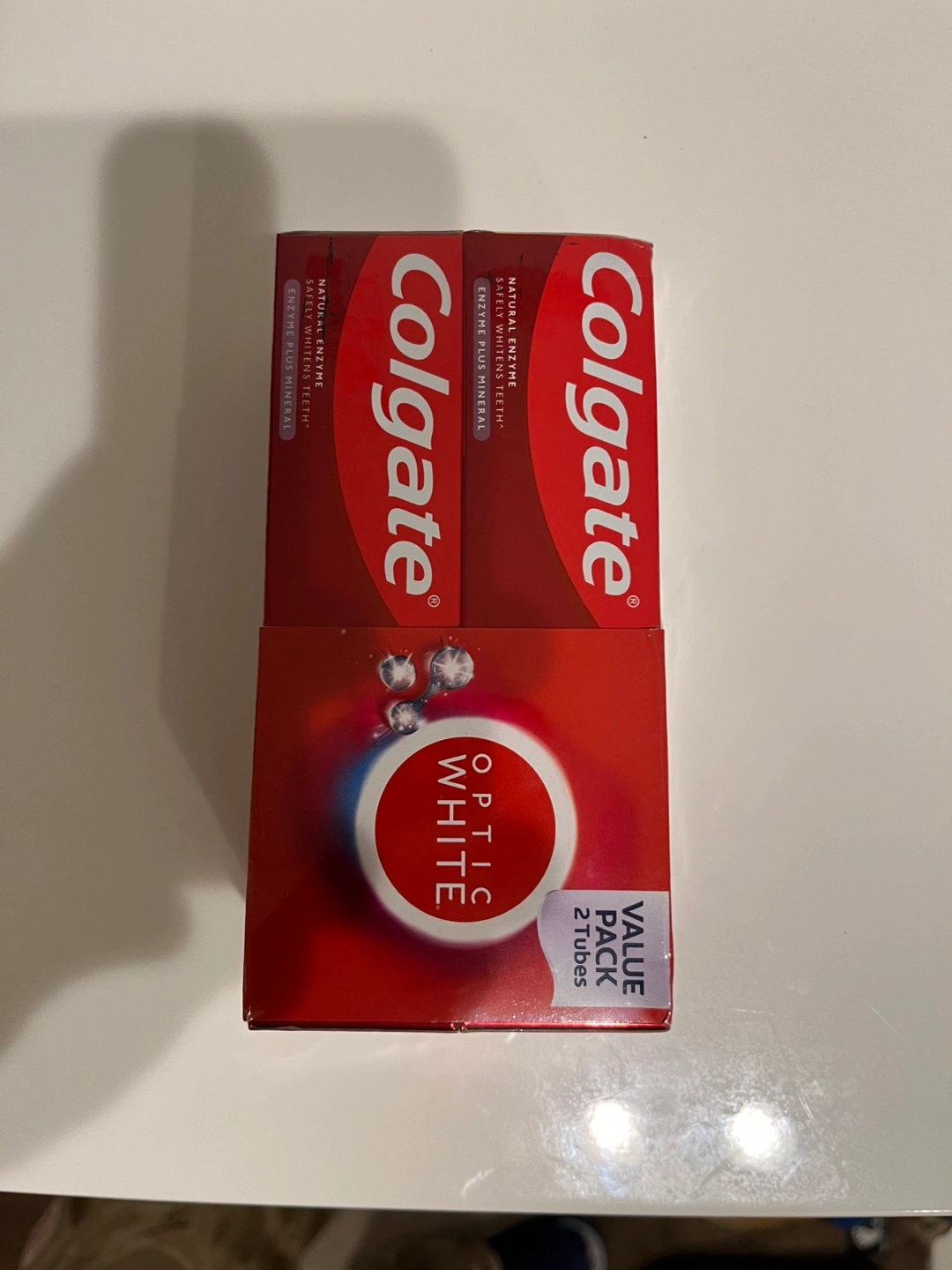 Colgate optic white ホワイトニング 2本セット