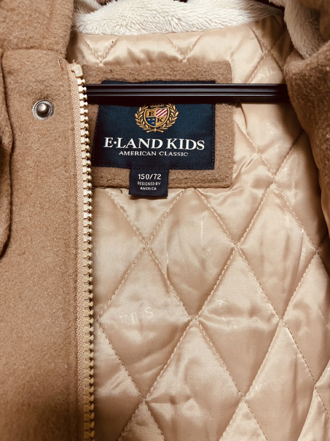 E-LAND KIDS ダッフルコート 150/72の写真2枚目