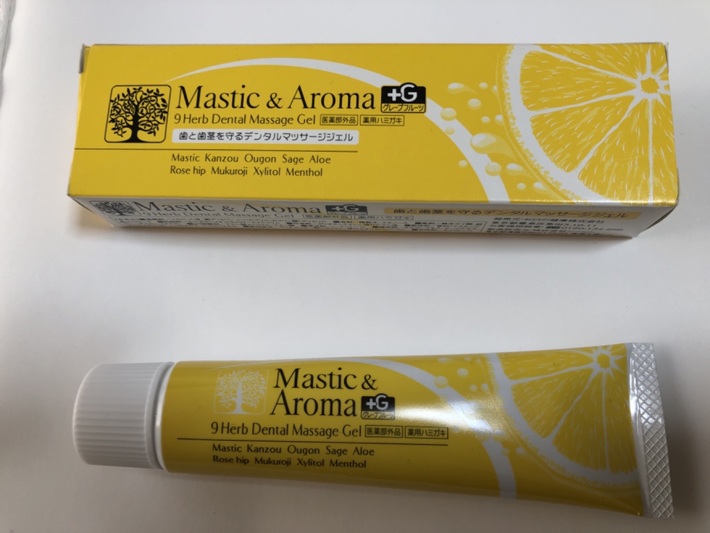 薬用歯磨き　マッサージジェル