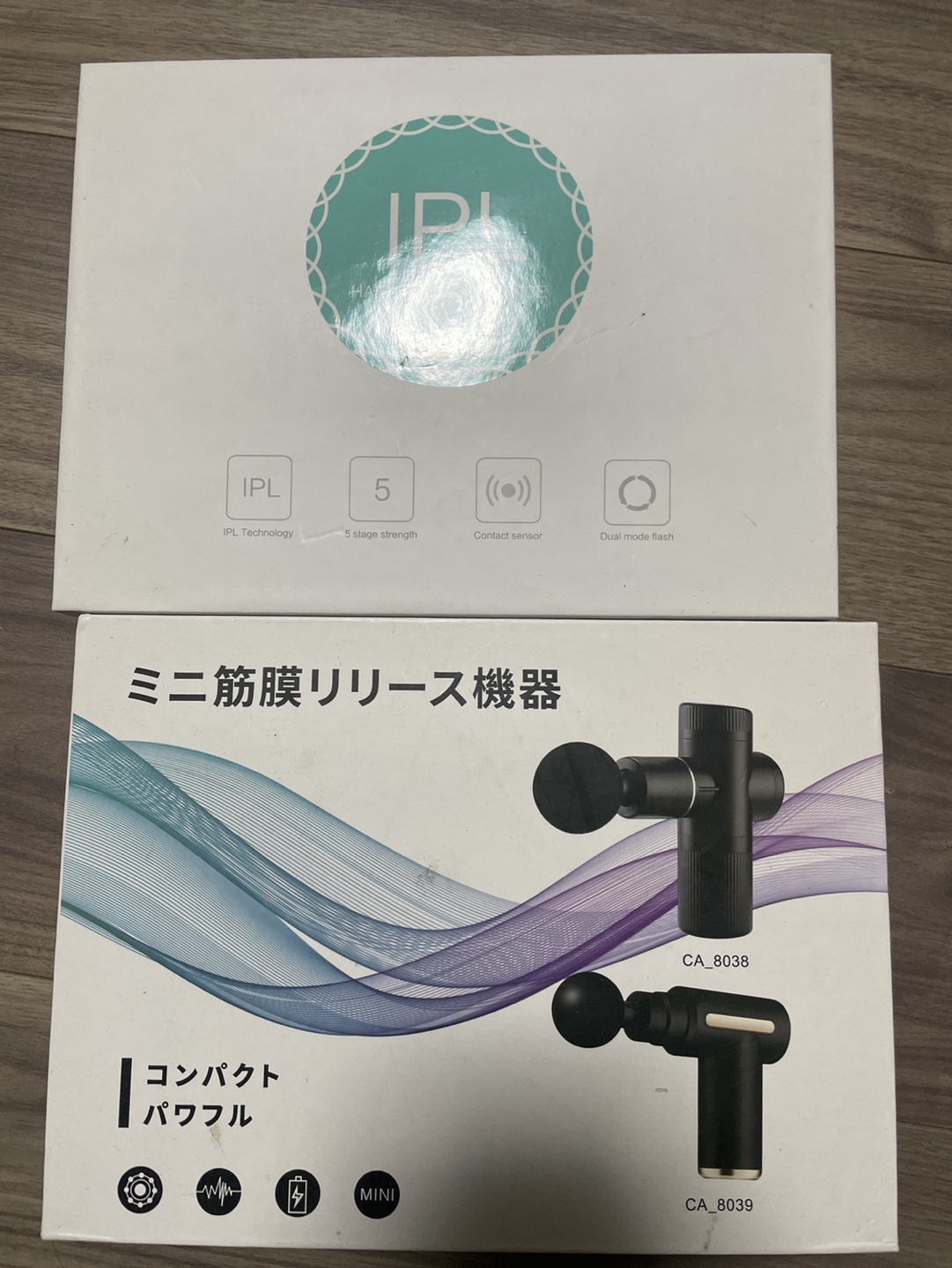 筋膜リリース機器 コンパクト家庭脱毛器