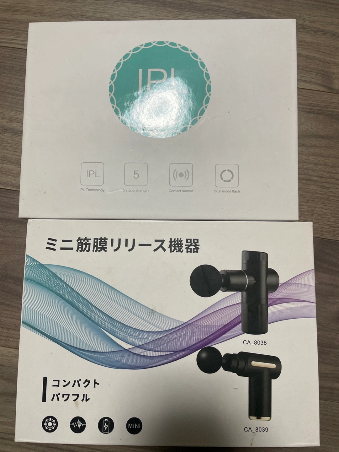 筋膜リリース機器 コンパクト家庭脱毛器