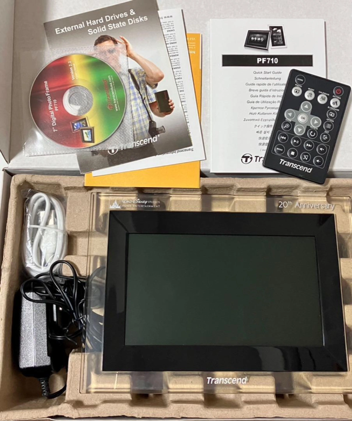 Transcend■7インチ デジタルフォトフレーム PF710C
