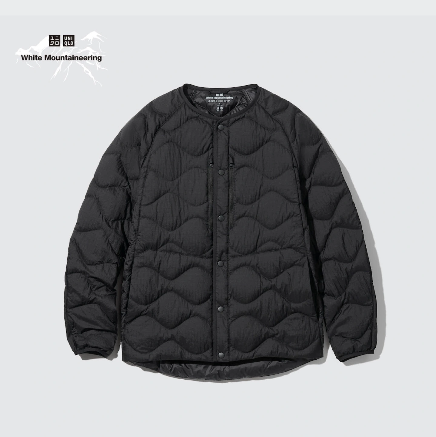 【UNIQLO】ウルトラライトダウンオーバーサイズジャケット ブラック M