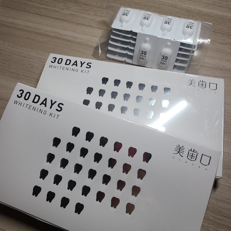[新品・未使用]30DAYS ホワイトニングキット 約3ヶ月分(30パック×2 + 22個)