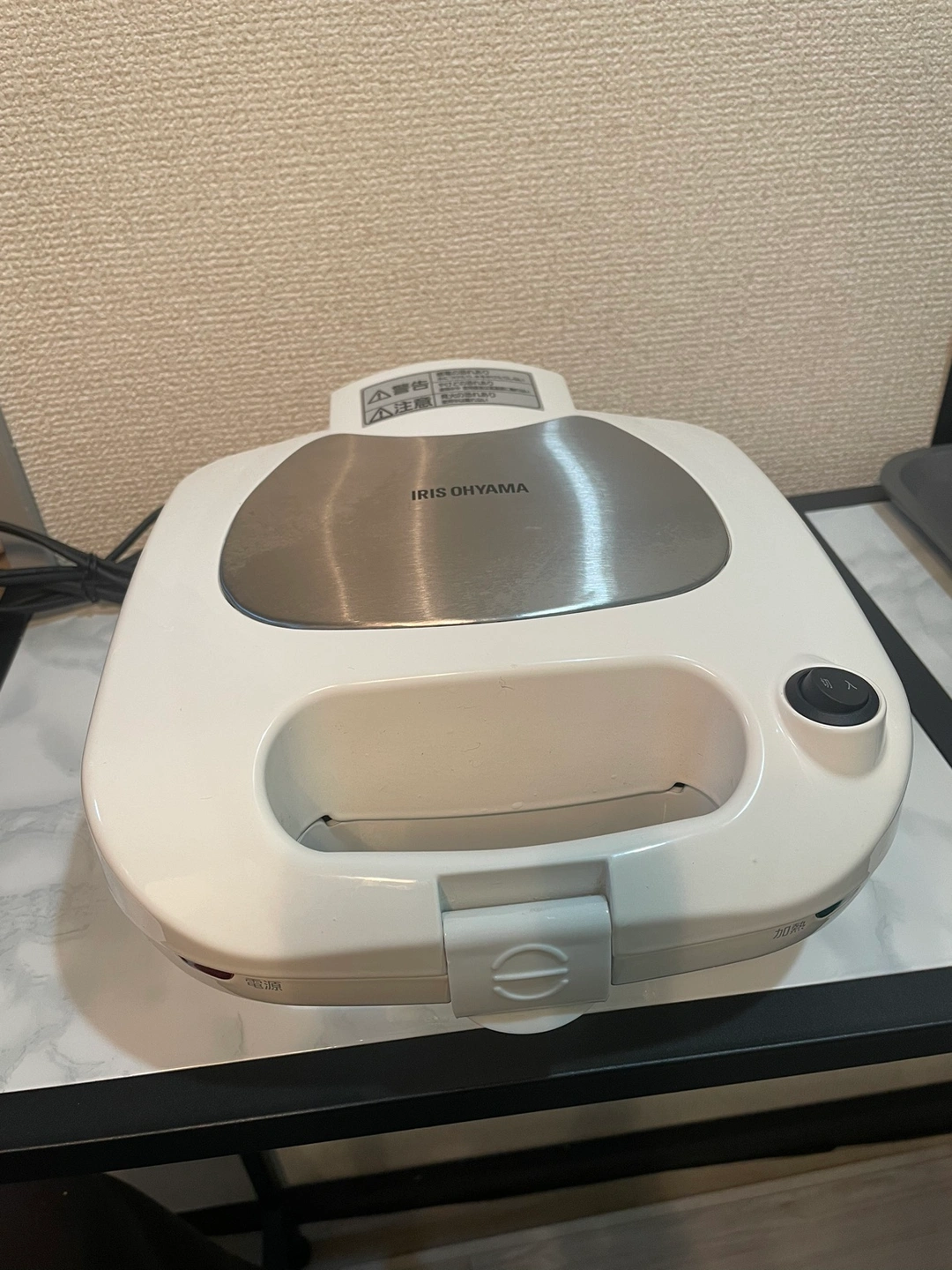 アイリスオーヤマ マルチサンドメーカー 1種ワッフルプレートのみ