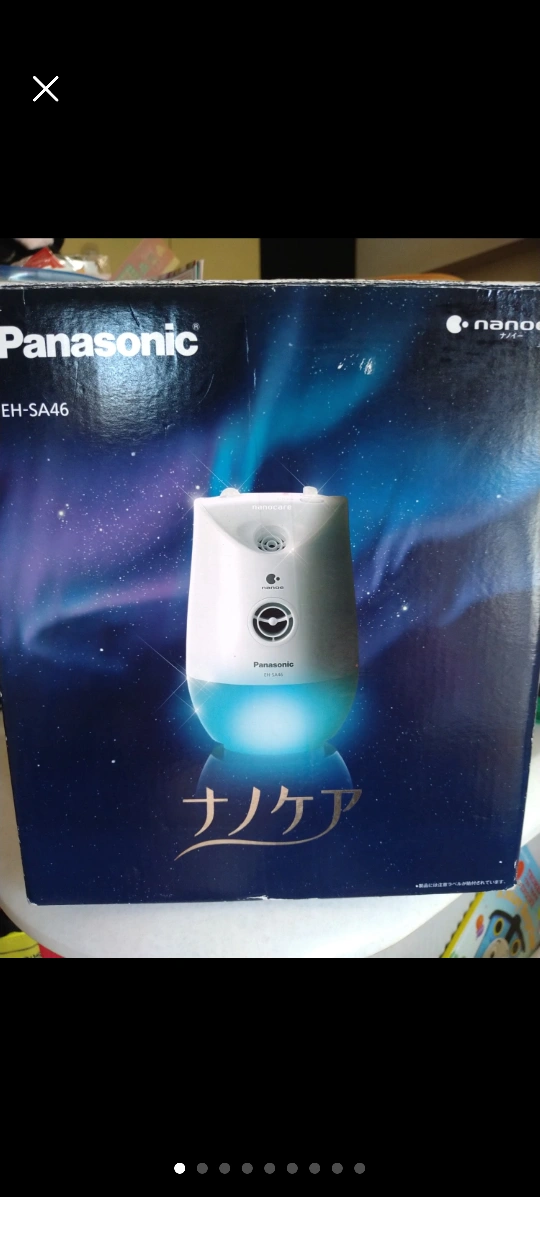 美品 パナソニックナノスチームナイト 寝ながらエステ アロマオイルを入れてリラックス効果も有り優れ物 定価2万超え超格安