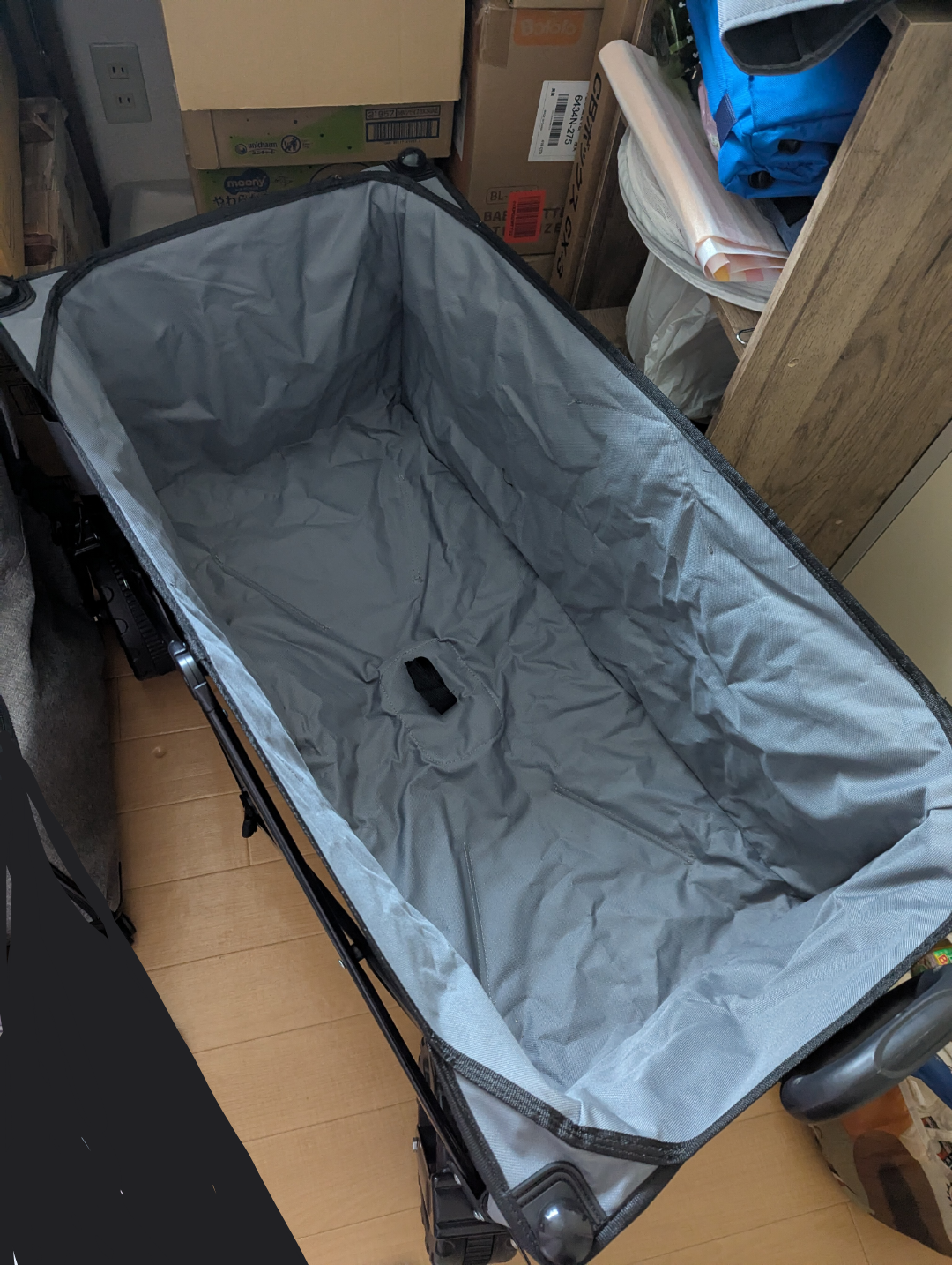 折りたたみ式キャリーカート中古の写真3枚目