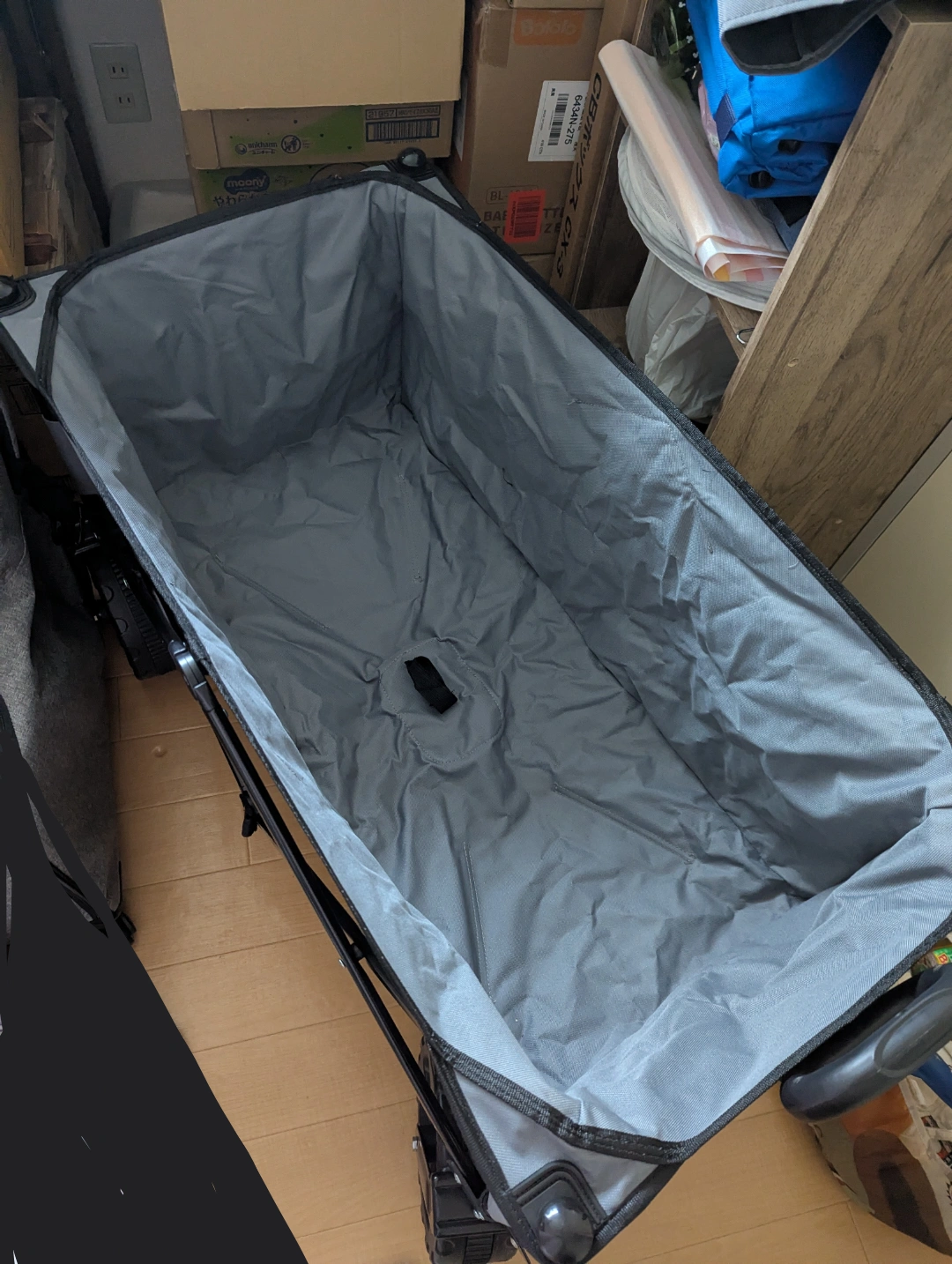 折りたたみ式キャリーカート中古の写真3枚目