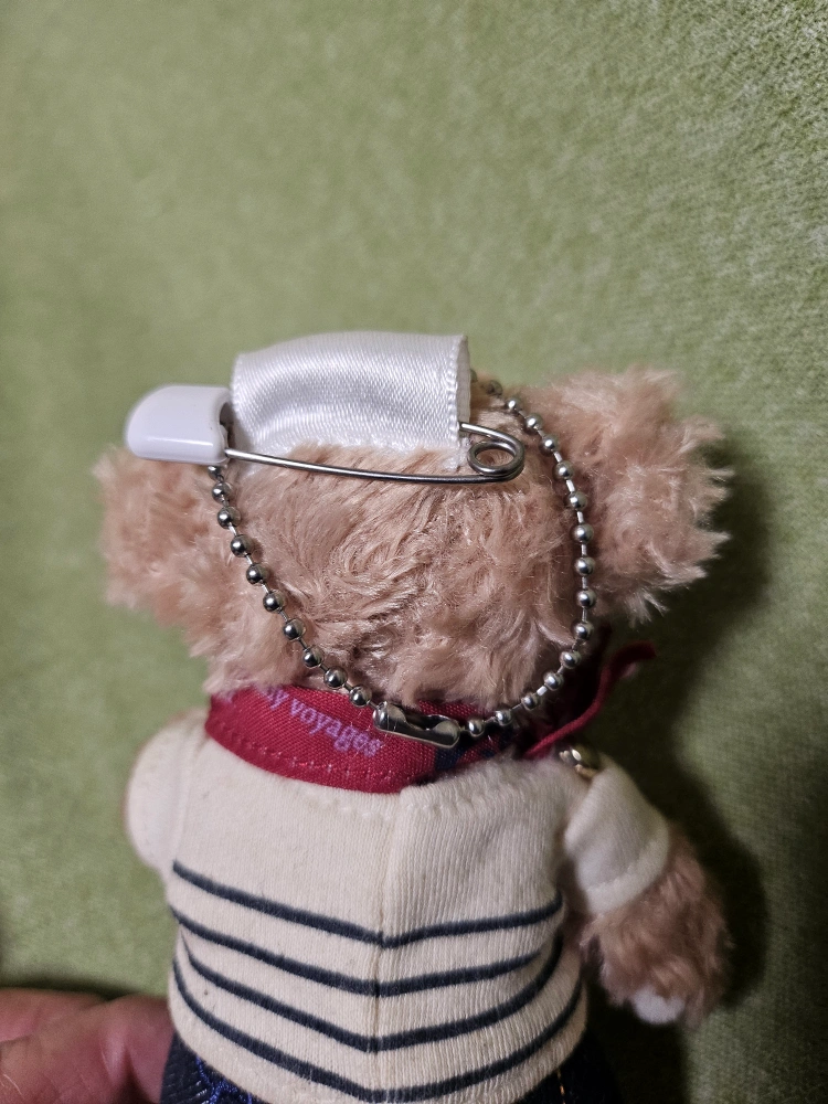 ダッフィー シェリーメイ ぬいぐるみバッジストラップの写真3枚目