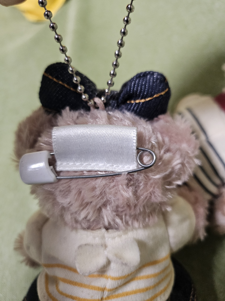 ダッフィー シェリーメイ  ぬいぐるみバッジストラップの写真4枚目