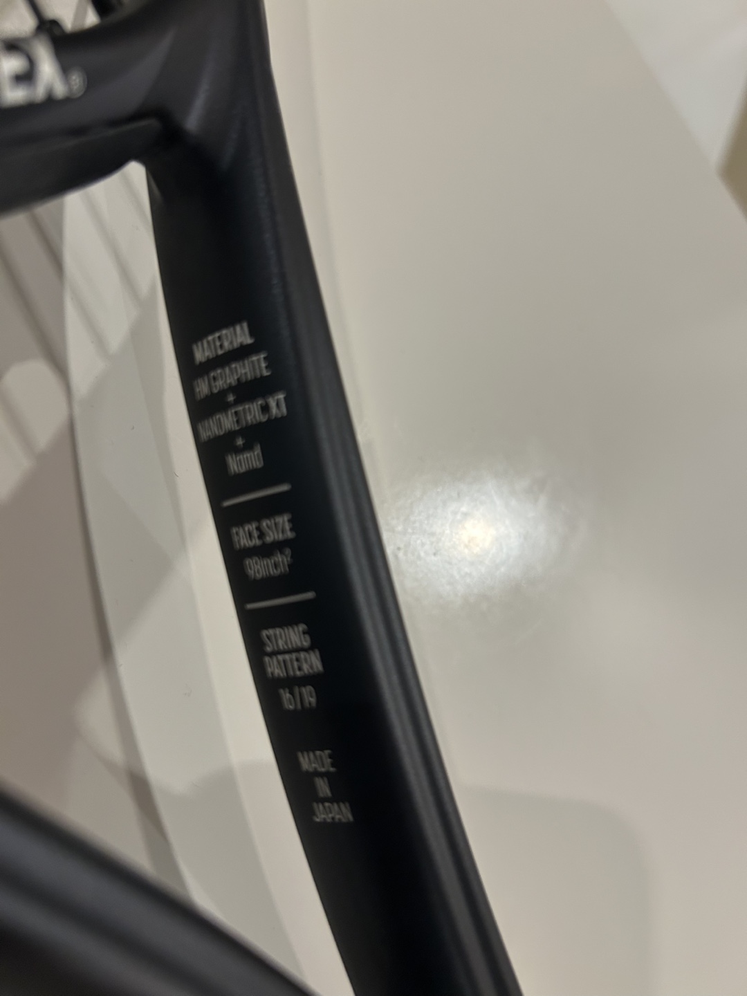 YONEX VCORE 98 インチの写真2枚目