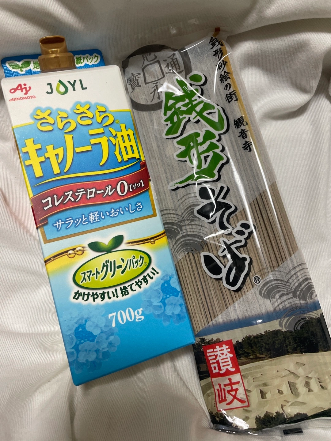 さらさらキャノーラ油700g➕銭形そば180g