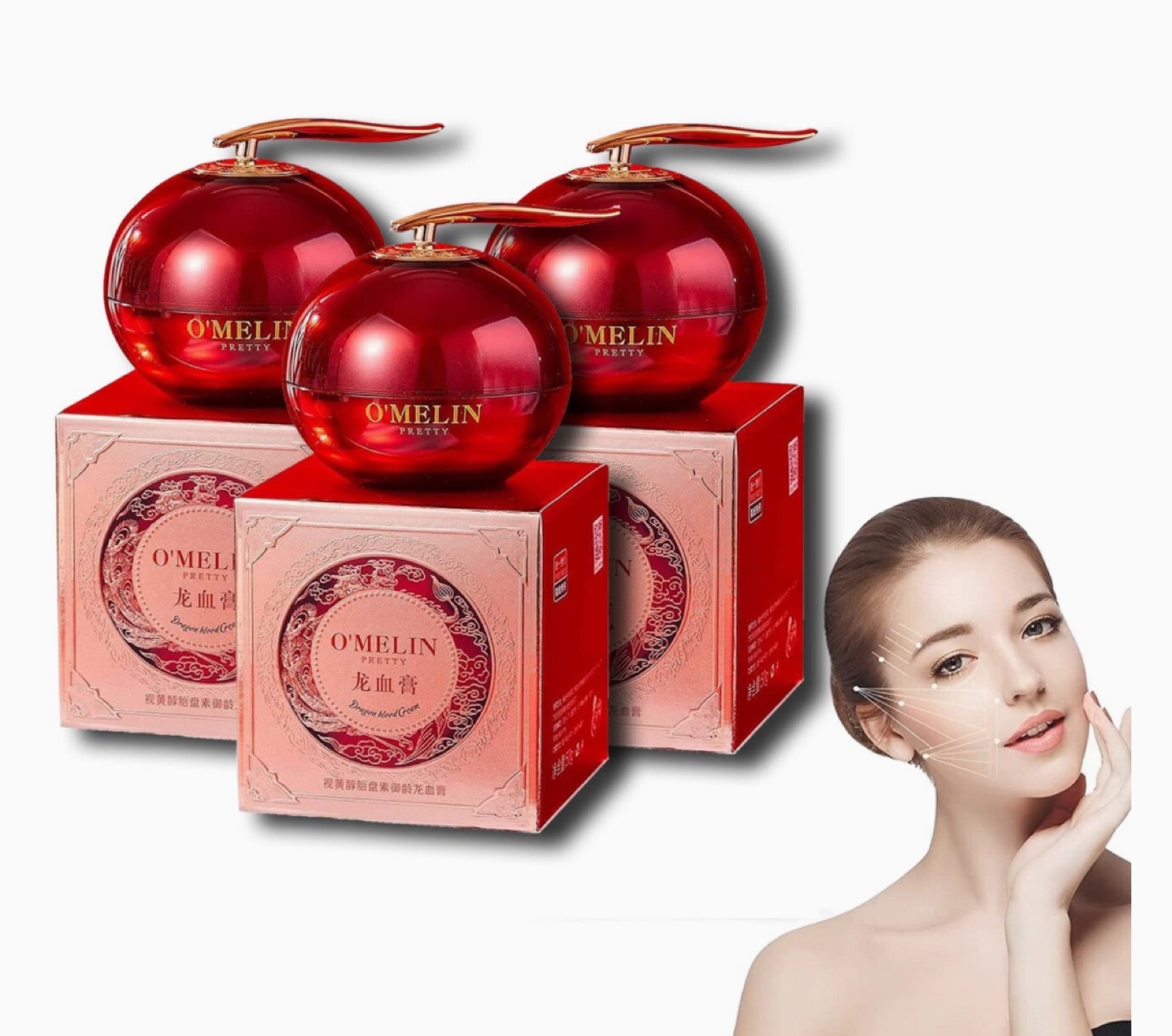 O'MELIN Omelin Whitening Dragon Blood Cream pretty cream
