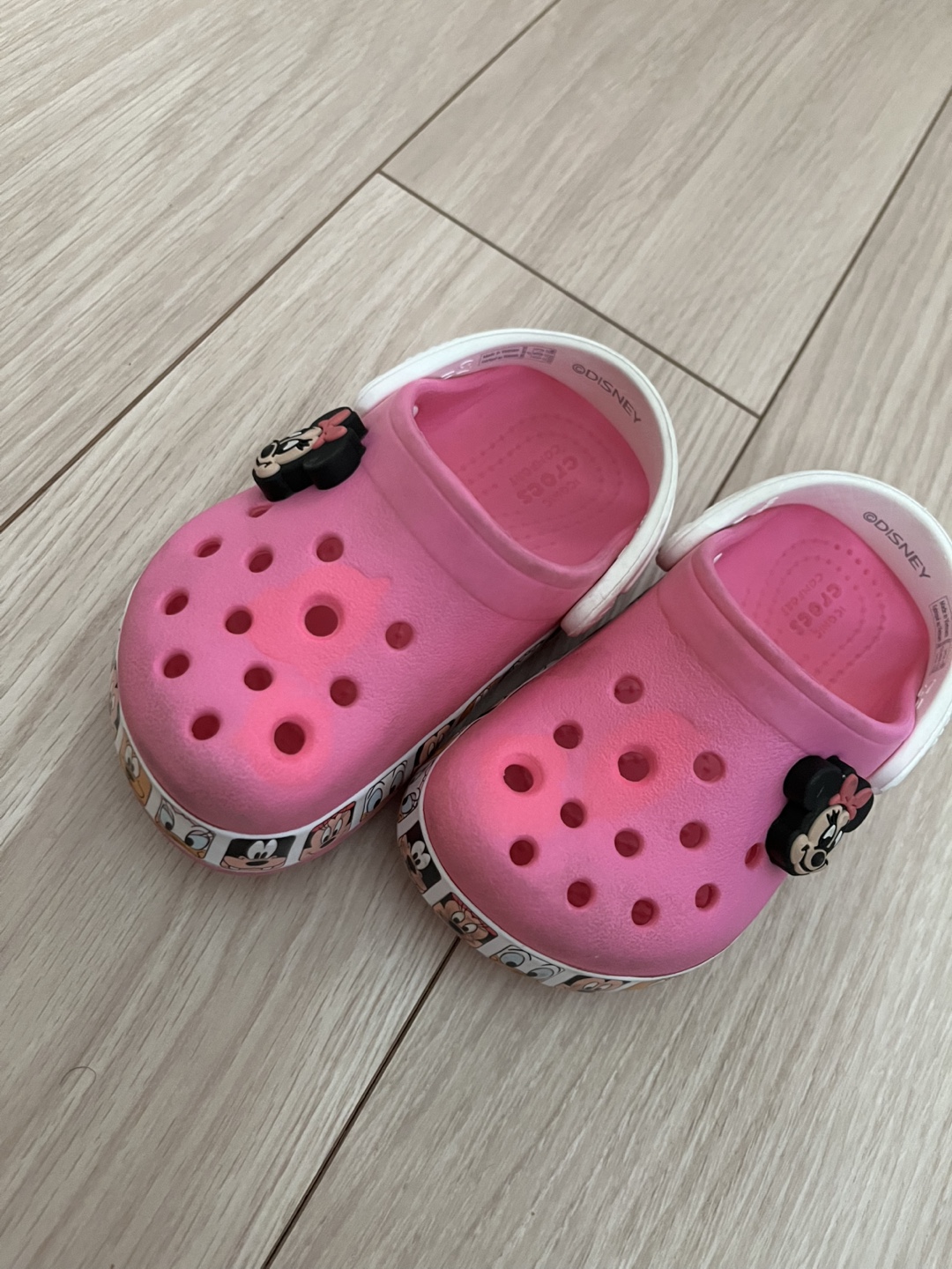 CROCS　クロックス　Ｃ87日本サイズ15センチ　ピンク　ディズニー