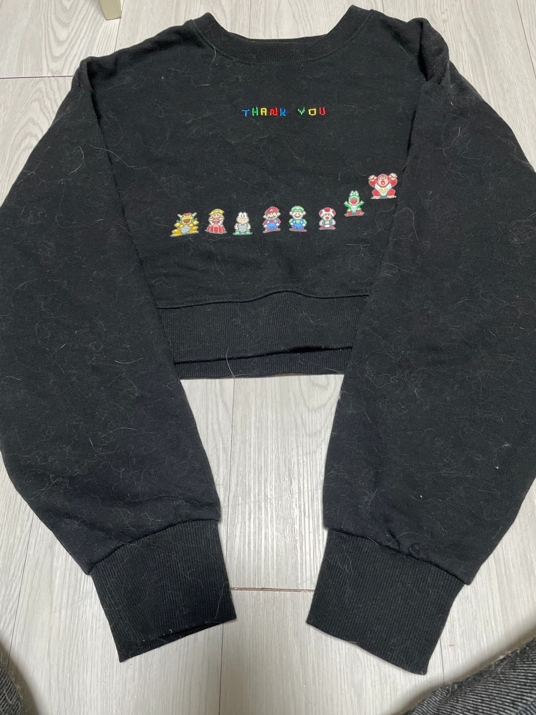 H&M スーパーマリオ スウェット Sサイズ