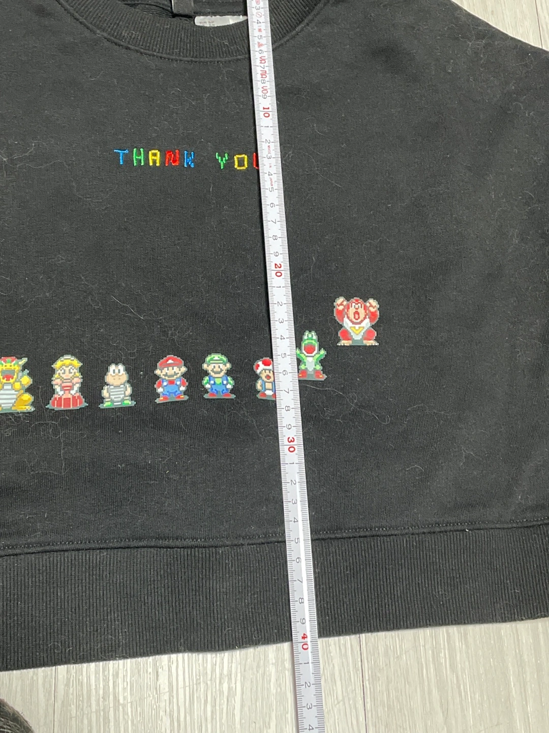 H&M スーパーマリオ スウェット Sサイズの写真4枚目