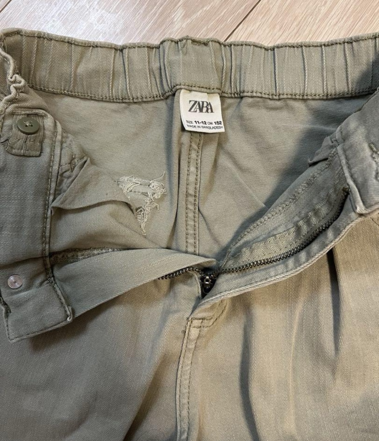 ZARAキッズカーゴパンツ152cmの写真4枚目
