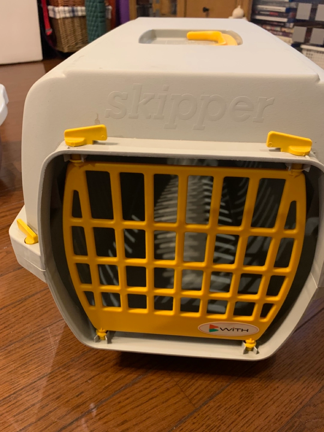 猫、小型犬用 ペットキャリーバック 中古品の写真4枚目