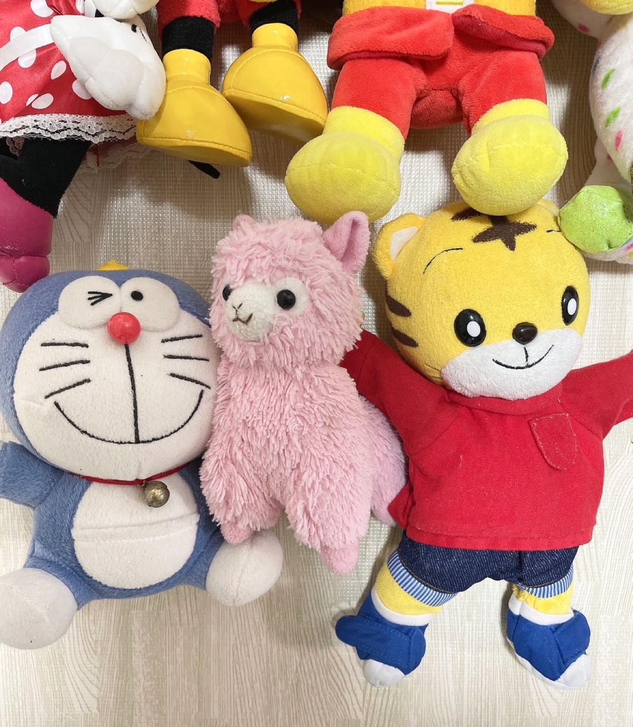 ぬいぐるみ アンパンマン ミッキーミニー しまじろう ユニコーン ドラえもん アルパカの写真4枚目