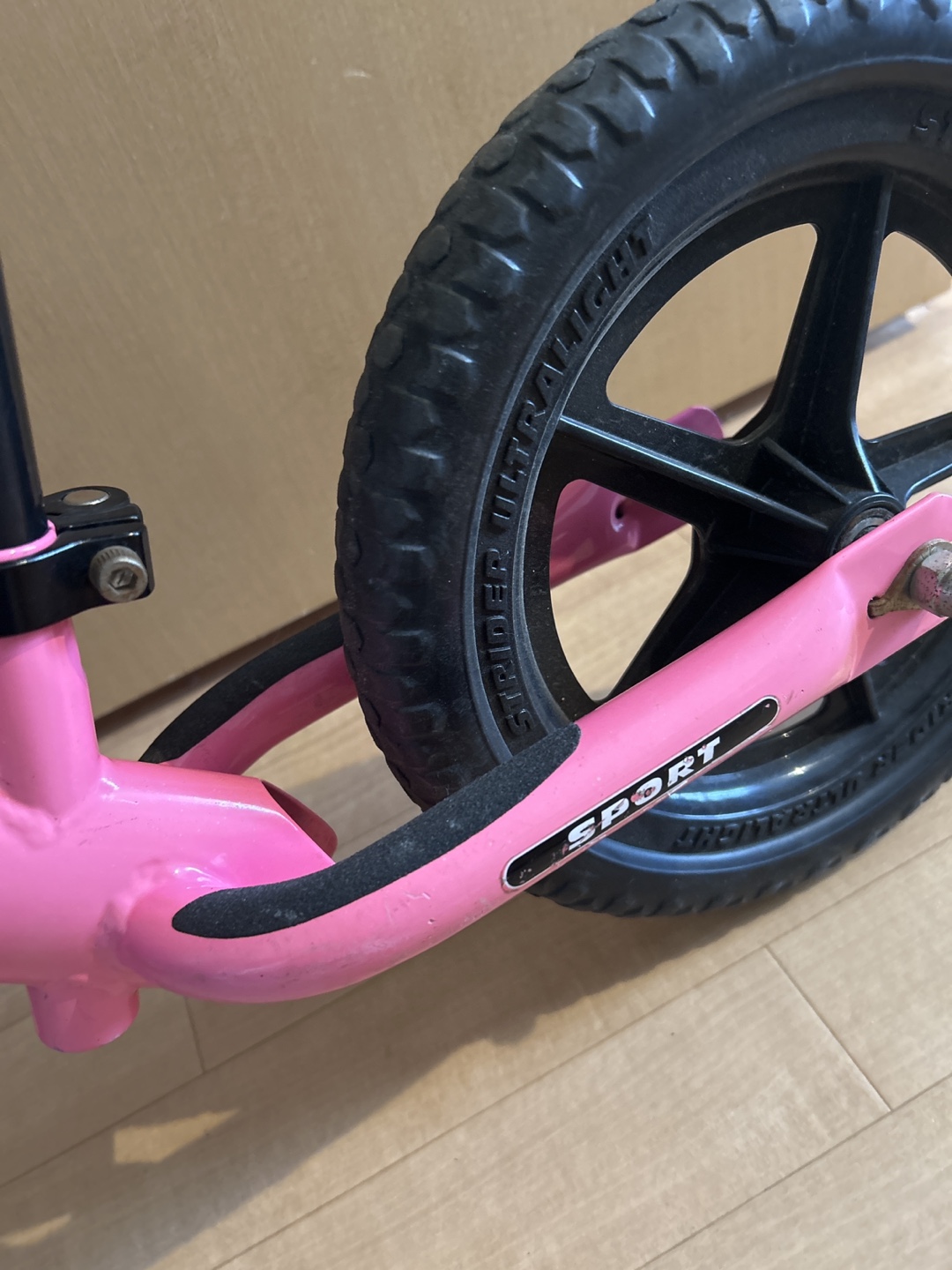 ストライダー　sport ピンクの写真3枚目