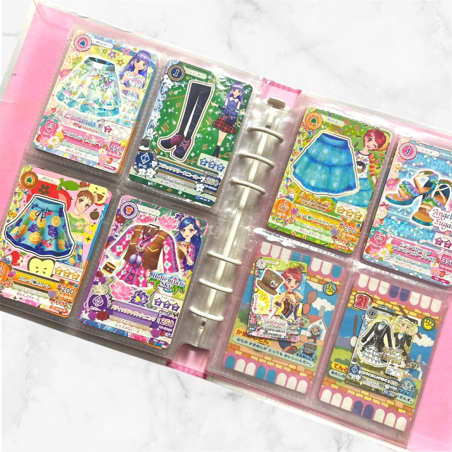 トレーディングカード バインダー❤ゲームカード73枚 多種 プリキュア アイカツの写真6枚目
