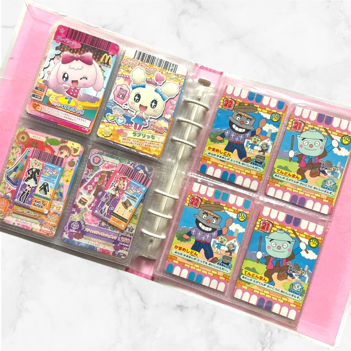 トレーディングカード バインダー❤ゲームカード73枚 多種 プリキュア アイカツの写真7枚目