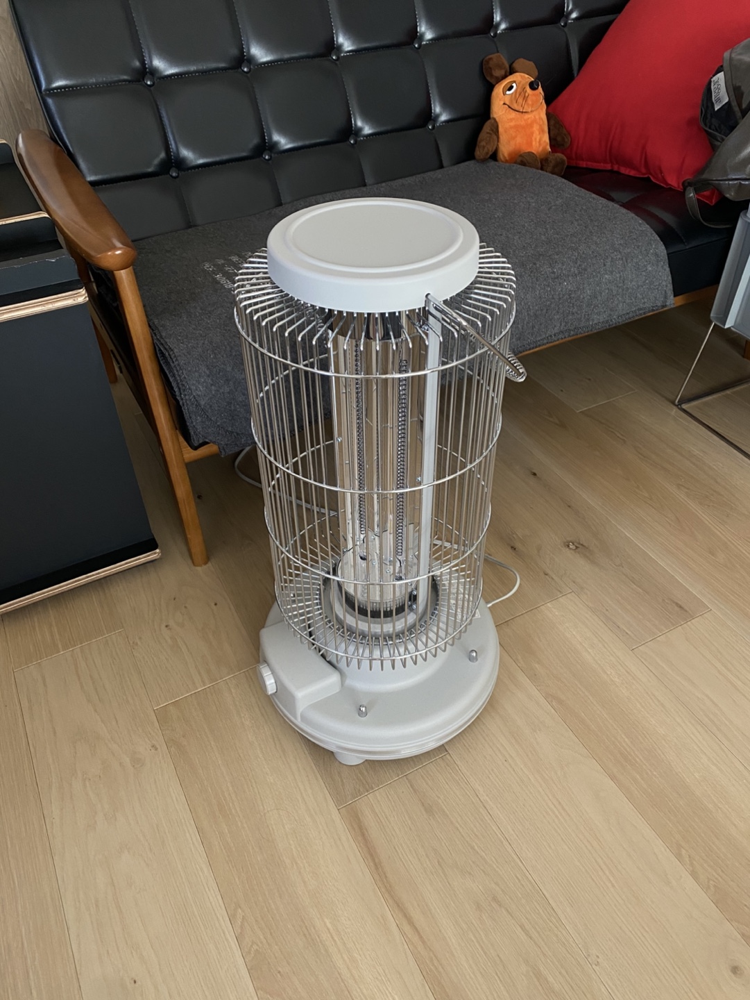 早い者勝ち❗️AND DECO 電気ヒーター 円筒形