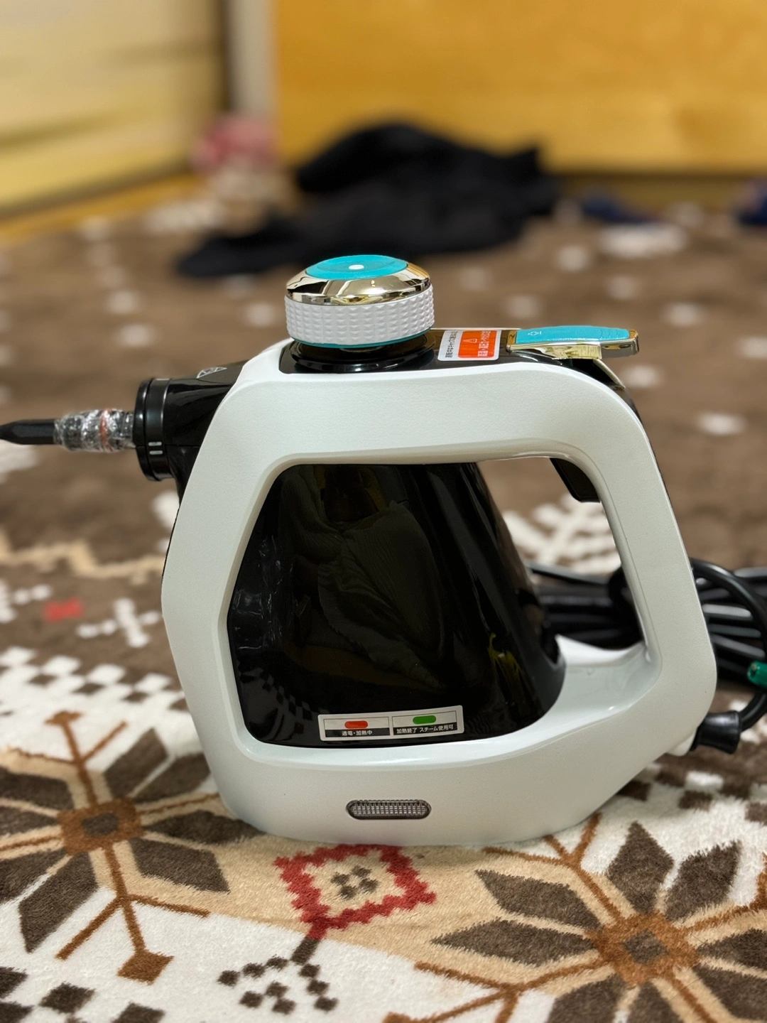 EARTH MAN ハンディスチームクリーナー SCM-130Aの写真3枚目