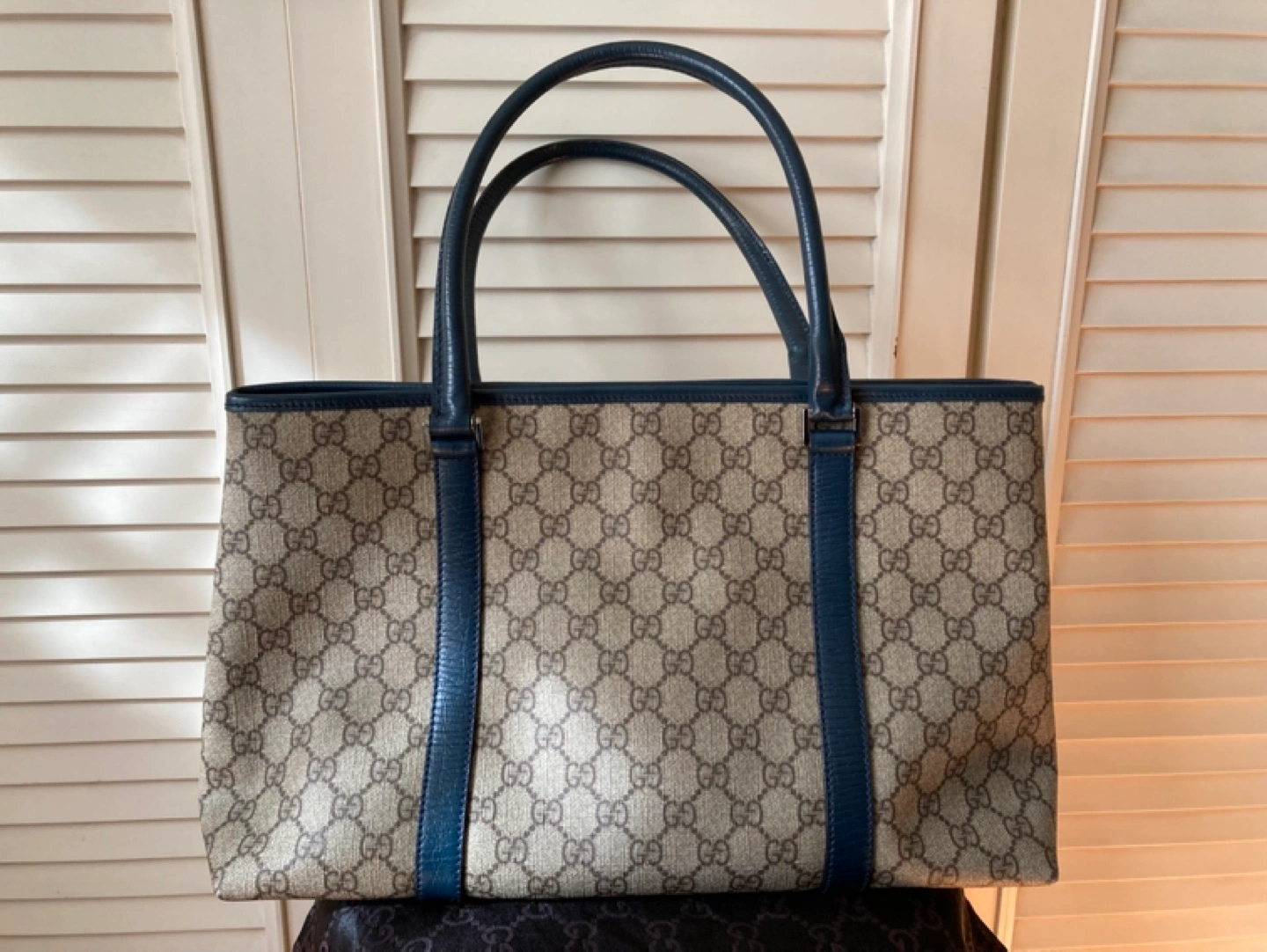 Gucci GG柄トートバッグの写真2枚目